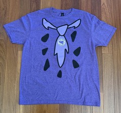HPU High Point University Panthers Fred Flintstone Costume Party T Shirt LARGE