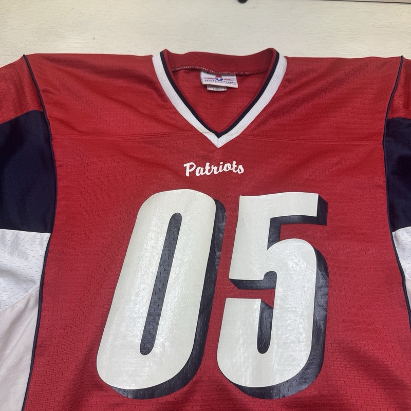 Vintage Teamwork Athletic Apparel Jersey S Patriots #05 Football Practice Mesh gallery
