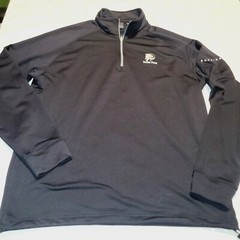 Dunning Golf 1/4 Zip Pullover Black – Men’s Large L Indian Pond Kinston MA