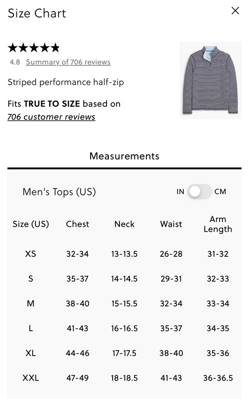 J. Crew Men's Striped performance jersey half-zip Navy White Sz S NWT MSRP: $98 gallery