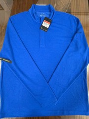 Nike Golf Men’s Tour Dri-FIT Advanced Half Zip Pullover Blue BV0398 – 480 NWT