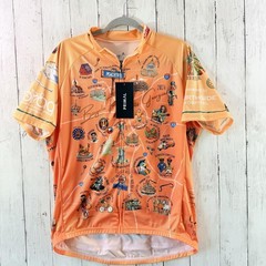 Primal Cycling Jersey Mens XL Orange Bicycle Ride Across Georgia BRAG 2024