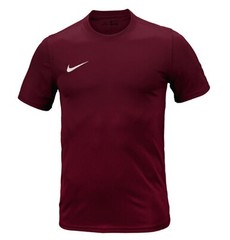 Nike Men DRI-FIT PARK VII S/S Tee Shirts Training Wine Shirt Jersey BV6708-677