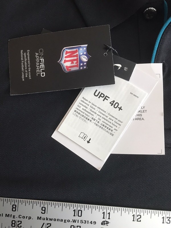 Men’s NIKE JACKSONVILLE JAGUARS Black On-Field Long Sleeve Dri-Fit Shirt…XXL…$70 gallery