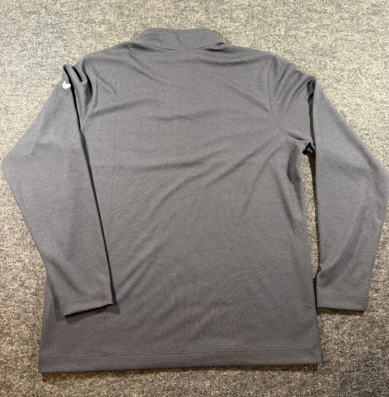 NWT Nike Victory 1/4 Zip Golf Pullover Mens L Black Dri-FIT Performance gallery