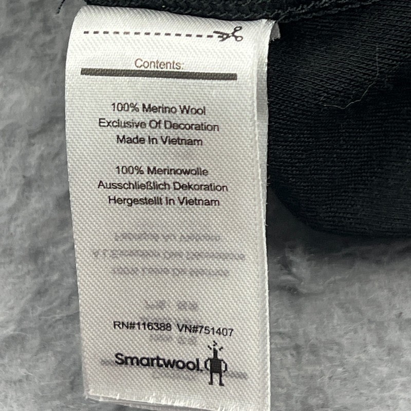 Smartwool Classic Thermal Base Layer Men’s XL Black 100% Merino Wool 250 1/4 Zip gallery
