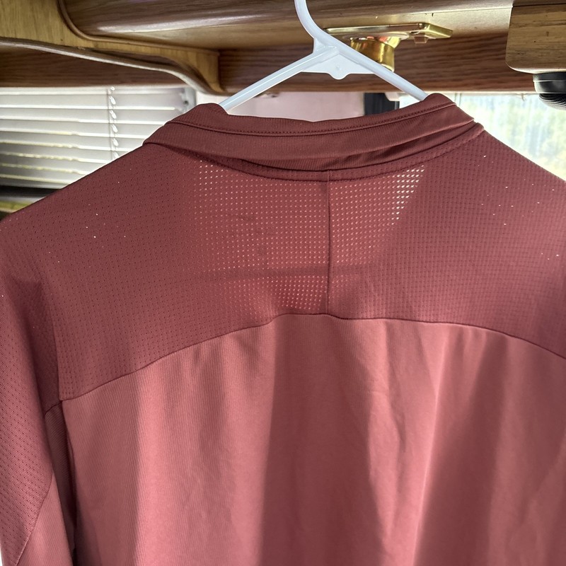Nike Element 2.0 1/4 Zip Reflective Running Top Size XL Adobe AH8973-655 gallery