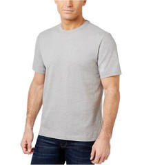 Club Room Mens Crew Neck Basic T-Shirt, grayhthr, 3XL
