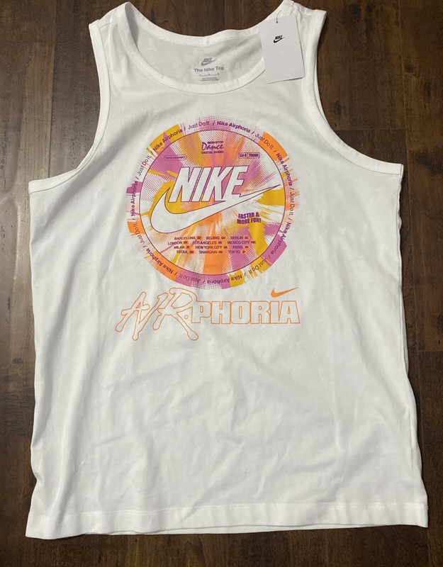 NWT Men's The Nike Airphoria DANCE FV3726 Just Do it Tank Top. A5 gallery