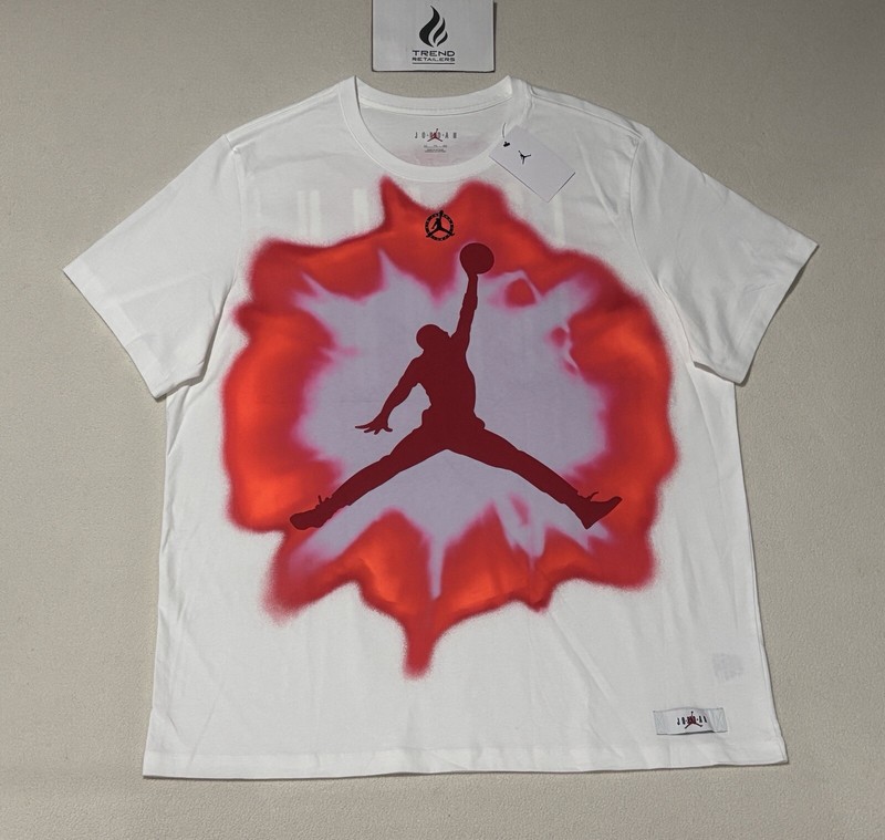 Nike Air Jordan Core USA Flight 84 Olympic Graphic T-Shirt White XXL HJ6365-100 gallery