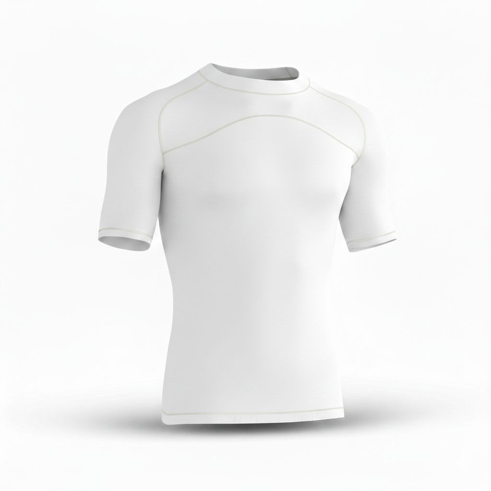 HMX Mens Compression Armour Base Layer Top Short Sleeve Thermal Gym Sports Shirt