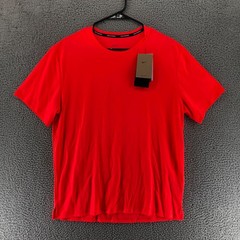 Nike Dri Fit Men’s Size M Miler UV Running Shirt Bright Crimson DV9315 635