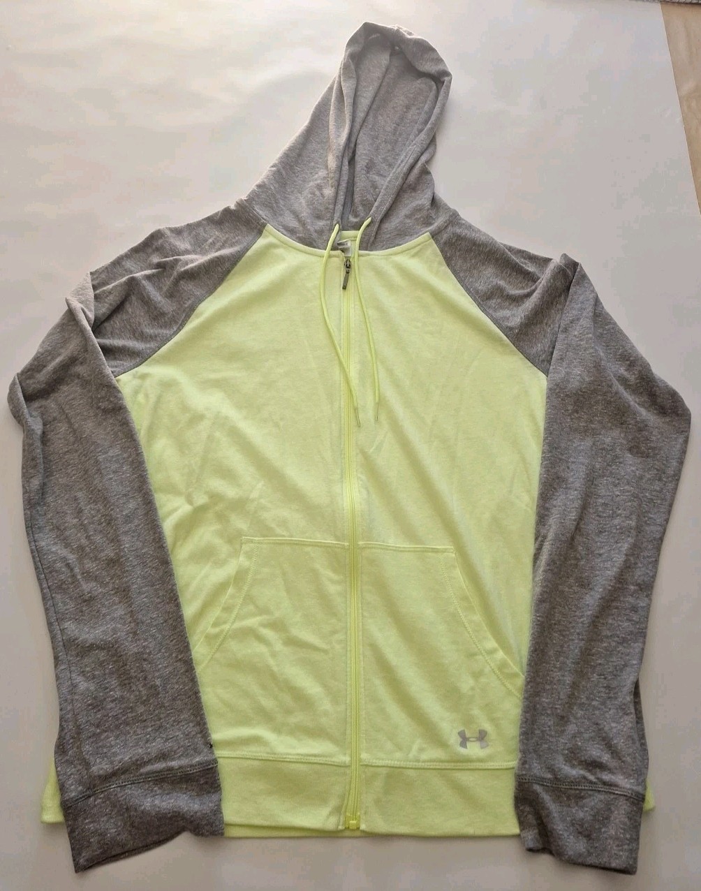 Under Armor Womens Heatgear Charged Full Zip, Hood And Pockets - Medium gallery