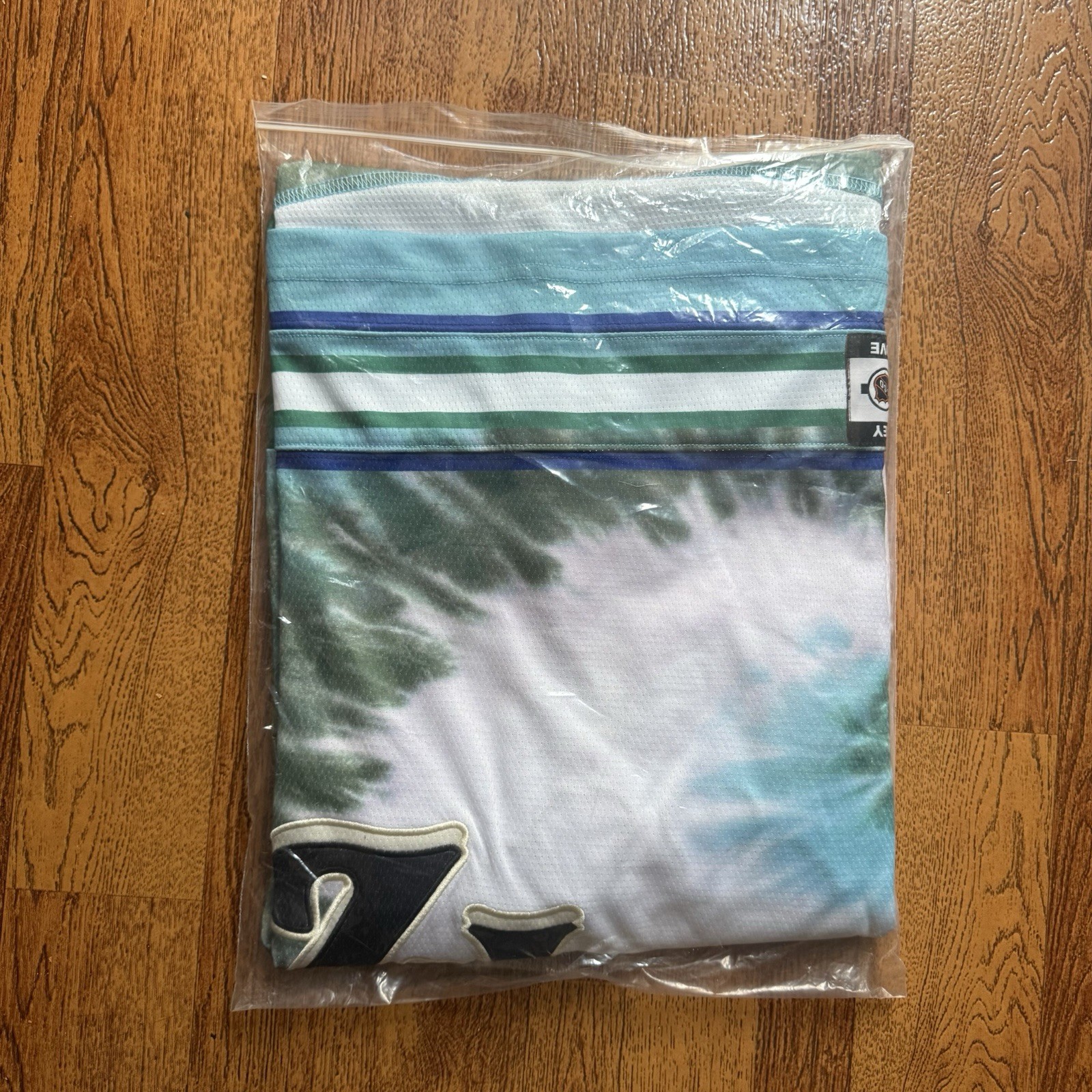 GRIZ PACIFIC SWIRL MID WEIGHT HOCKEY JERSEY THE GORGE GRIZTRONICS LARGE *NEW* gallery