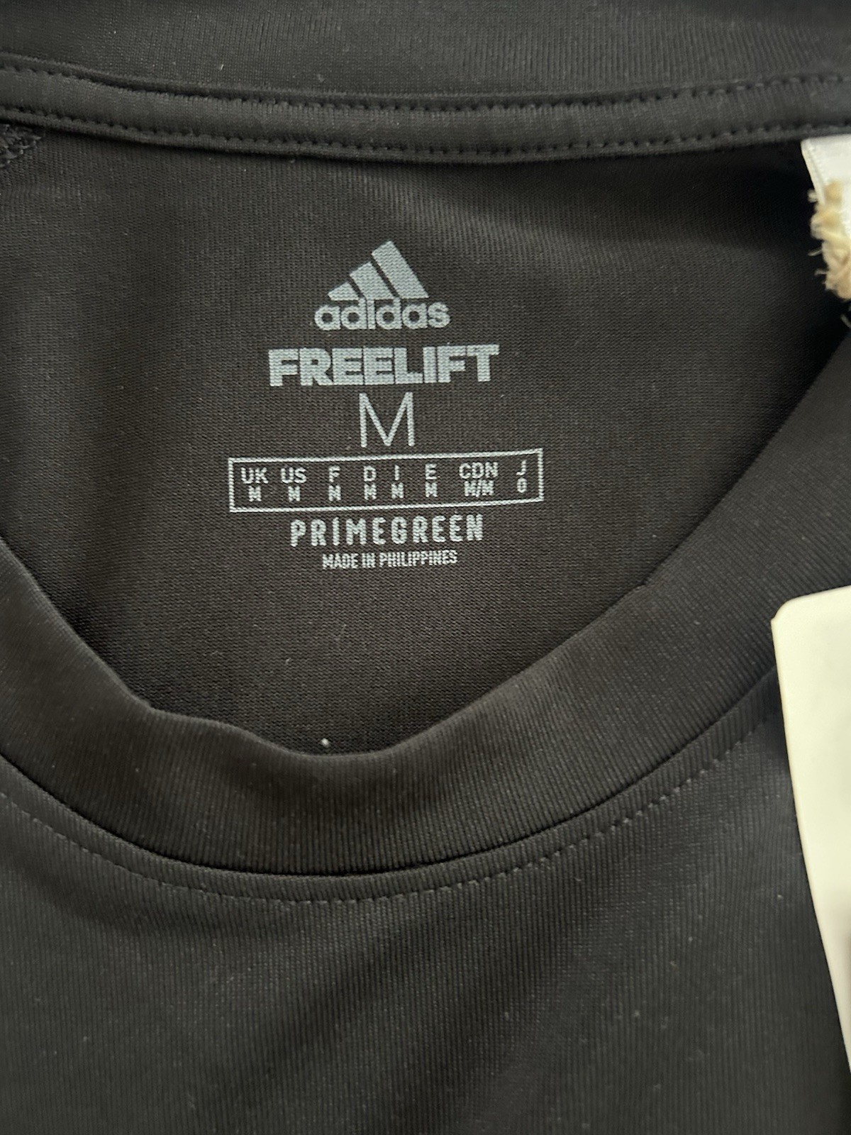 adidas Men's Freelift Black Short Sleeve, Size Medium, NWT gallery