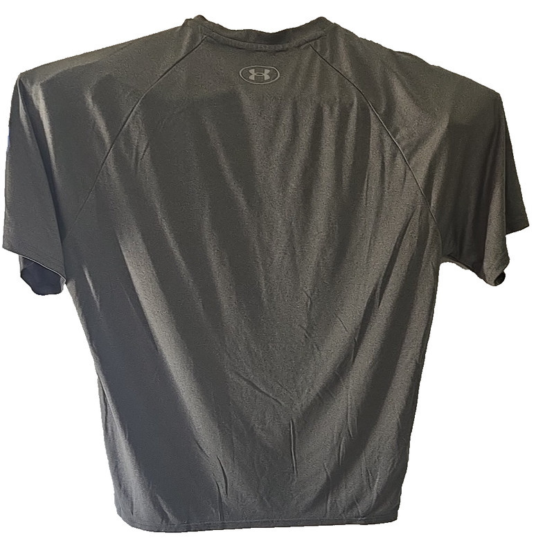 Under Armour XL T-Shirt Mens Loose Fit HeatGear Performance Training Tee Gray gallery