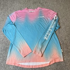 Drake Shirt Mens Small Long Sleeve Fishing Performance Lightweight Ombre