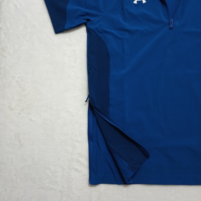 New Under Armour Small ¼ Zip Coach's Pullover Storm Tech Men's Squad Royal Blue gallery