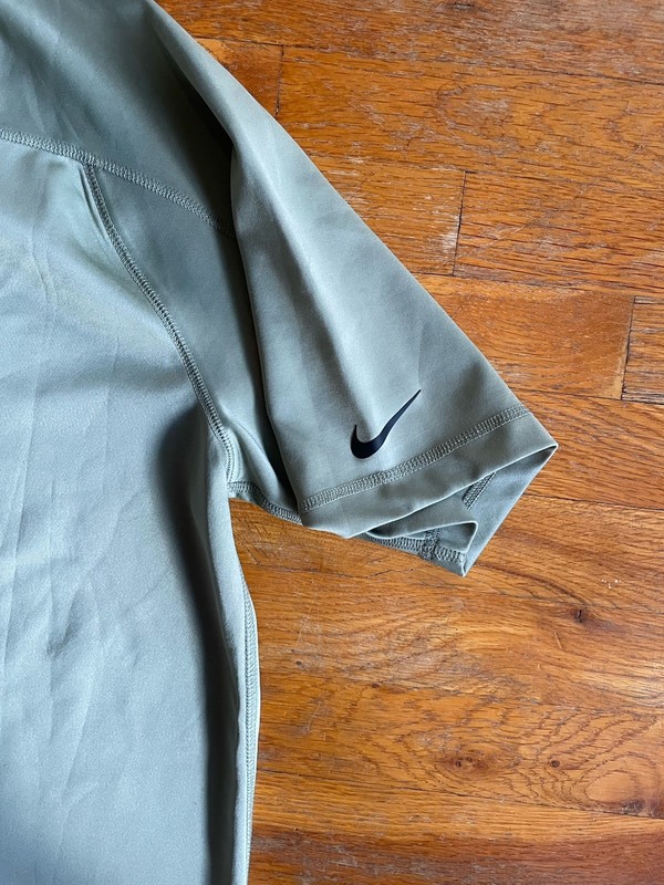 Nike Tech Pack Bonded Shirt Jade Stone Black Men M BV4441-371 Short Sleeve gallery