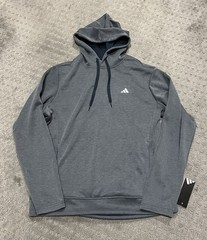 Adidas Elevated Pullover Hoodie Crew Navy ADVR0902 Men’s Size Large