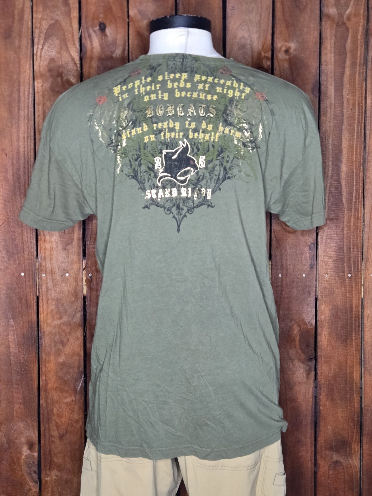 2nd battalion 5th Infantry Regiment Bobcats Military Shirt 2XL gallery