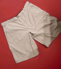 Tommy Hilfiger Golf Mallet Tan Bristol Bermuda Flat Front Shorts Men’s 38 NWOT