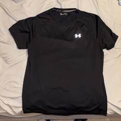 Black Under Armour Athletic Shirt Thread Born Size 2XL