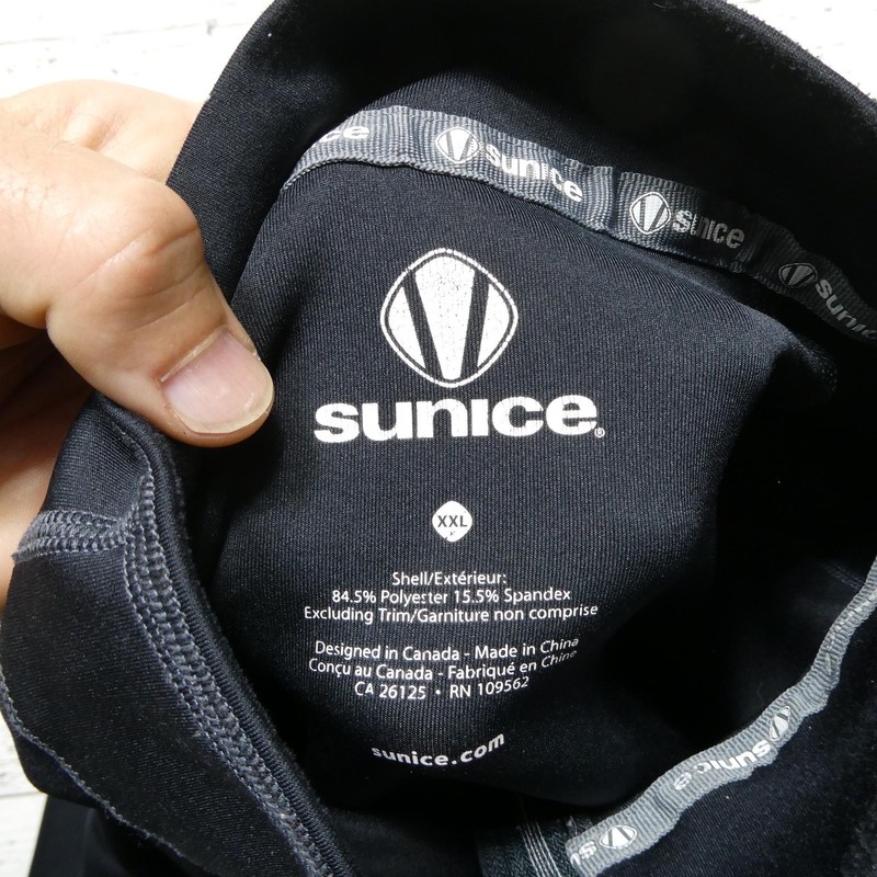 Sunice Pullover Mens 2XL Black 1/4 Zip Bearpath Golf Course Stretch Long Sleeve gallery