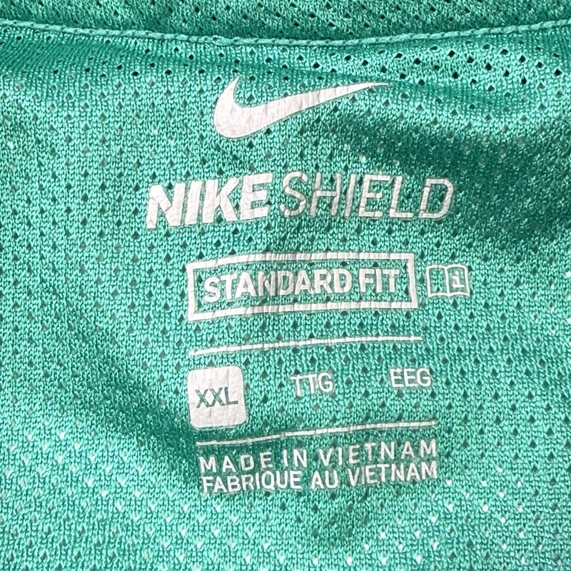 Nike Shield Golf Crewneck Lined Wind Sweatshirt Top Men’s XXL Green Good Luck gallery