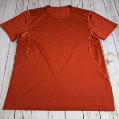 Patagonia Capilene Athletic Fit Short Sleeve Shirt 45600 Mens XL Burnt Orange