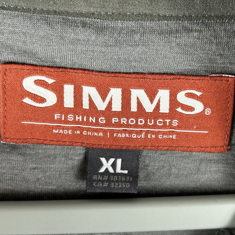 Simms Ultra Wool Core Pullover Shirt Men XL Merino Blend Fishing 1/4 Zip Base gallery