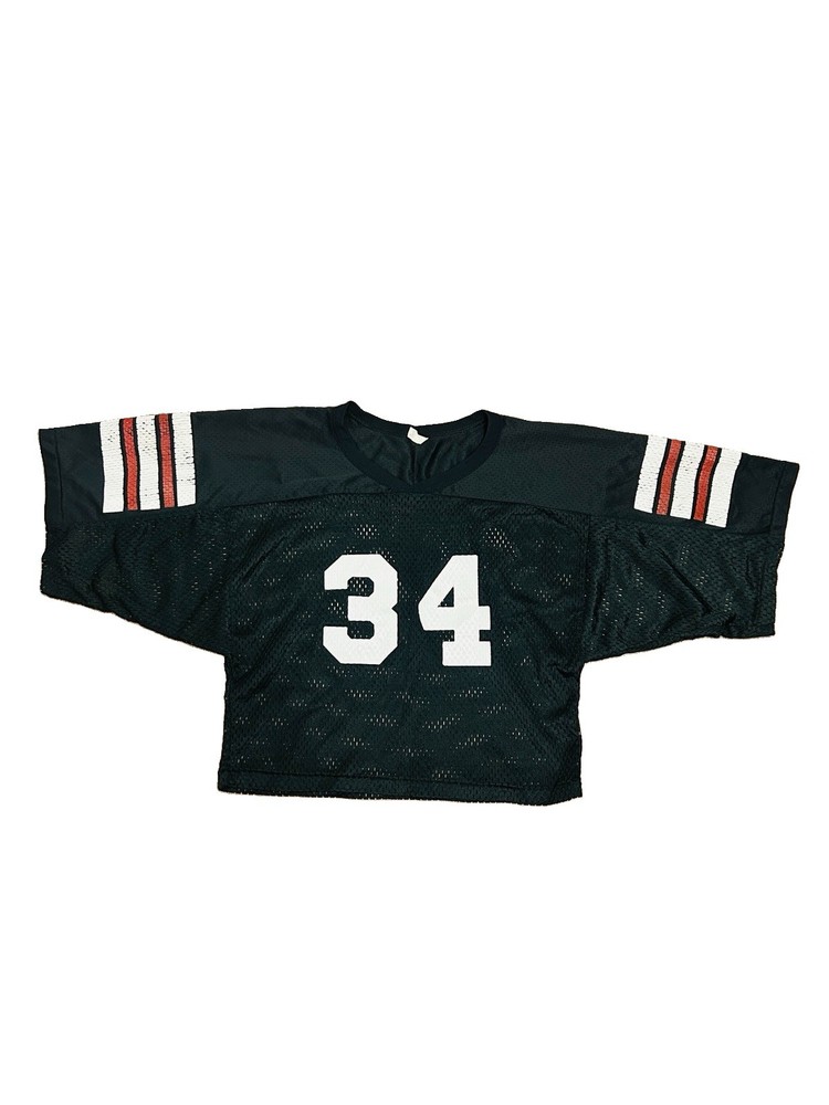 Vintage BIKE Jersey Mens SM Black #34 Mesh Football Practice Scrimmage USA