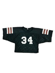 Vintage BIKE Jersey Mens SM Black #34 Mesh Football Practice Scrimmage USA