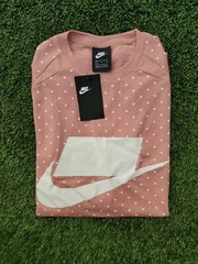 Men’s Nike Long Sleeve Tishirt, Small, polka dot, multicolor.