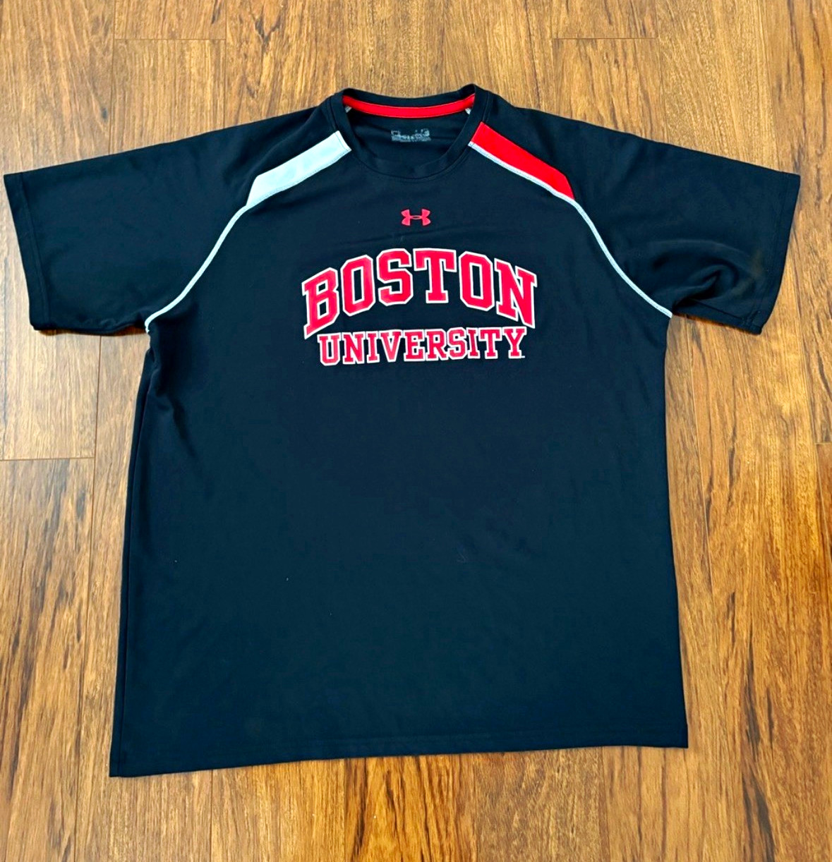 Under Armour Men's L Boston University Short Sleeve gallery