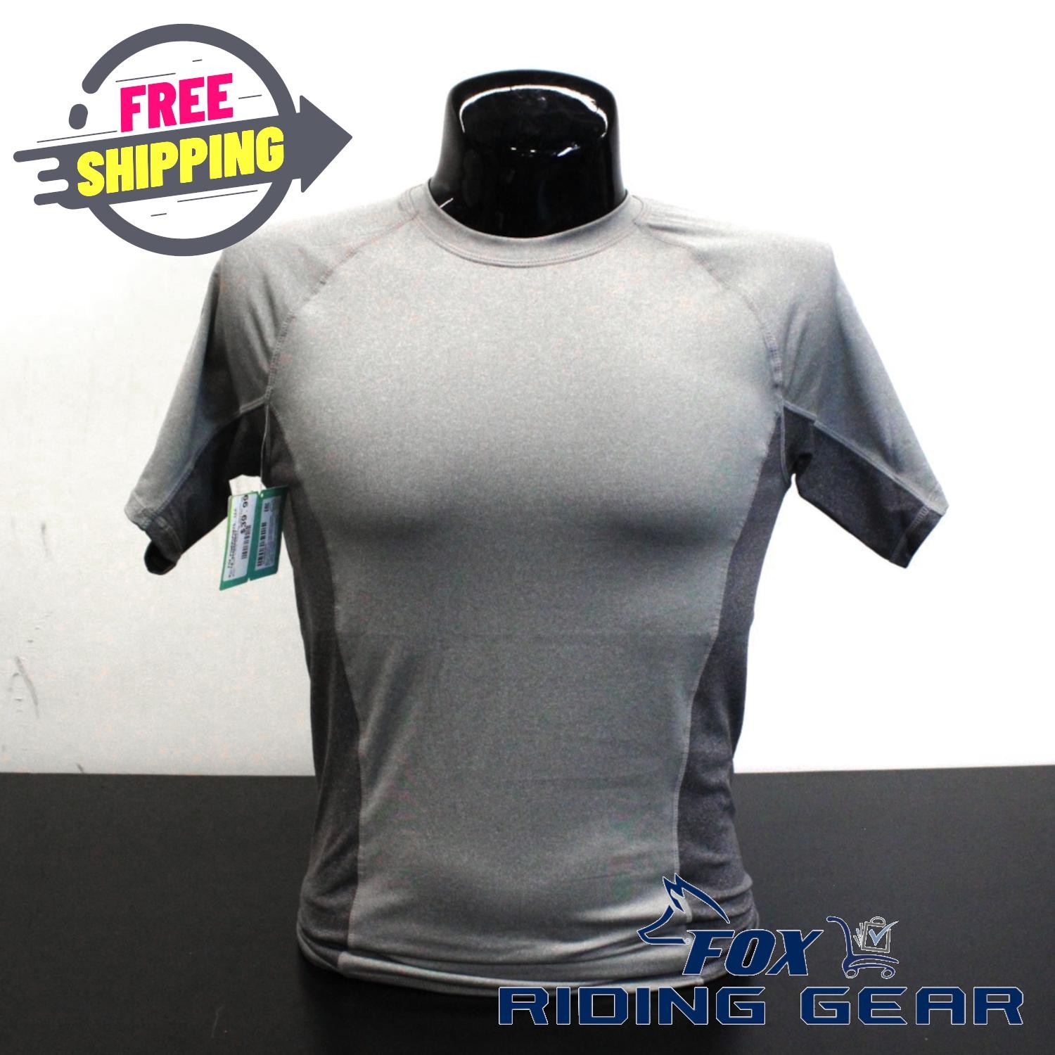 Sea-Doo Men's Medium Rashguard Shirt Smoke Fumee PWC 4546660657 -OPEN BOX gallery