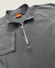 Merrell Pullover Shirt Mens Large Gray Select Regulate 1/4 Zip Hiking Activewear