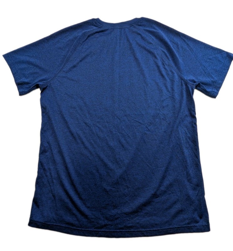 Tek Gear Performance Moisture Wicking Blue Heather T-Shirt Mens Size Medium gallery