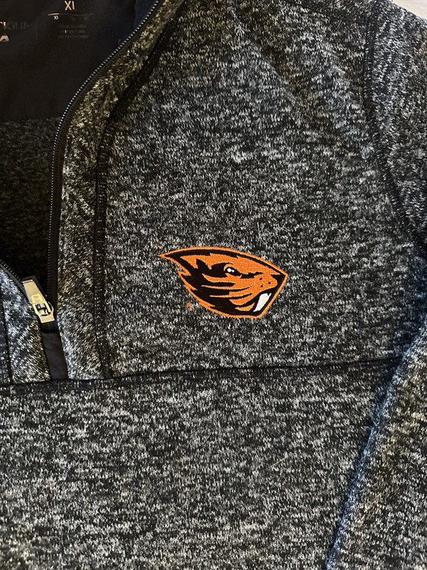 Oregon State Beavers Antigua Pullover Men's Light Gray Sweater gallery