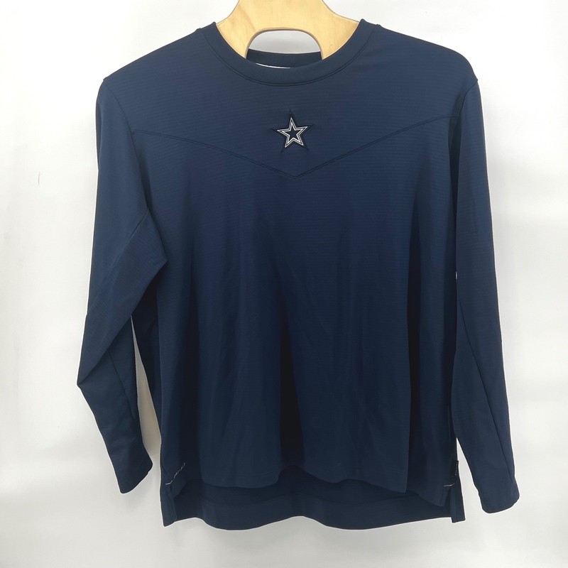 Nike Dallas Cowboys Mens 3XL Dri-FIT NFL On-Field Long Sleeve Shirt Navy Blue gallery
