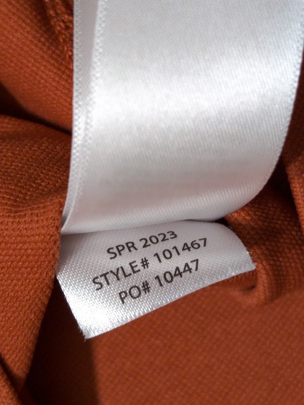 RHONE Session 1/4 Zip Pullover Shirt 101467 Burnt Orange XXL 2XL gallery