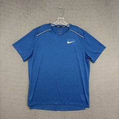 Nike Running T-Shirt Mens XL Blue Dri-FIT Activewear Workout Gym Sports Dad