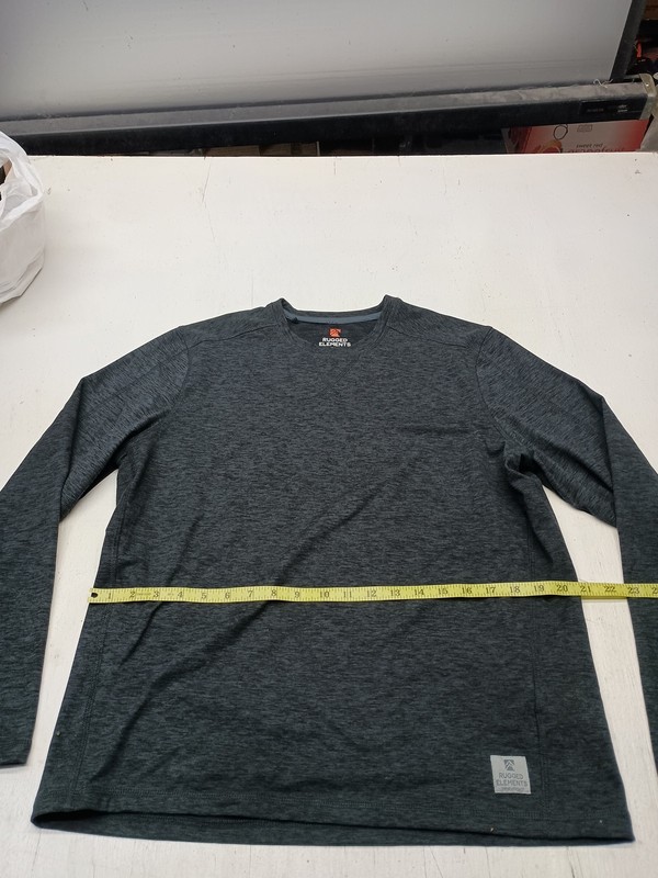 Rugged Elements Durable Utility Shirt Men's Medium Long Sleeve Gray gallery