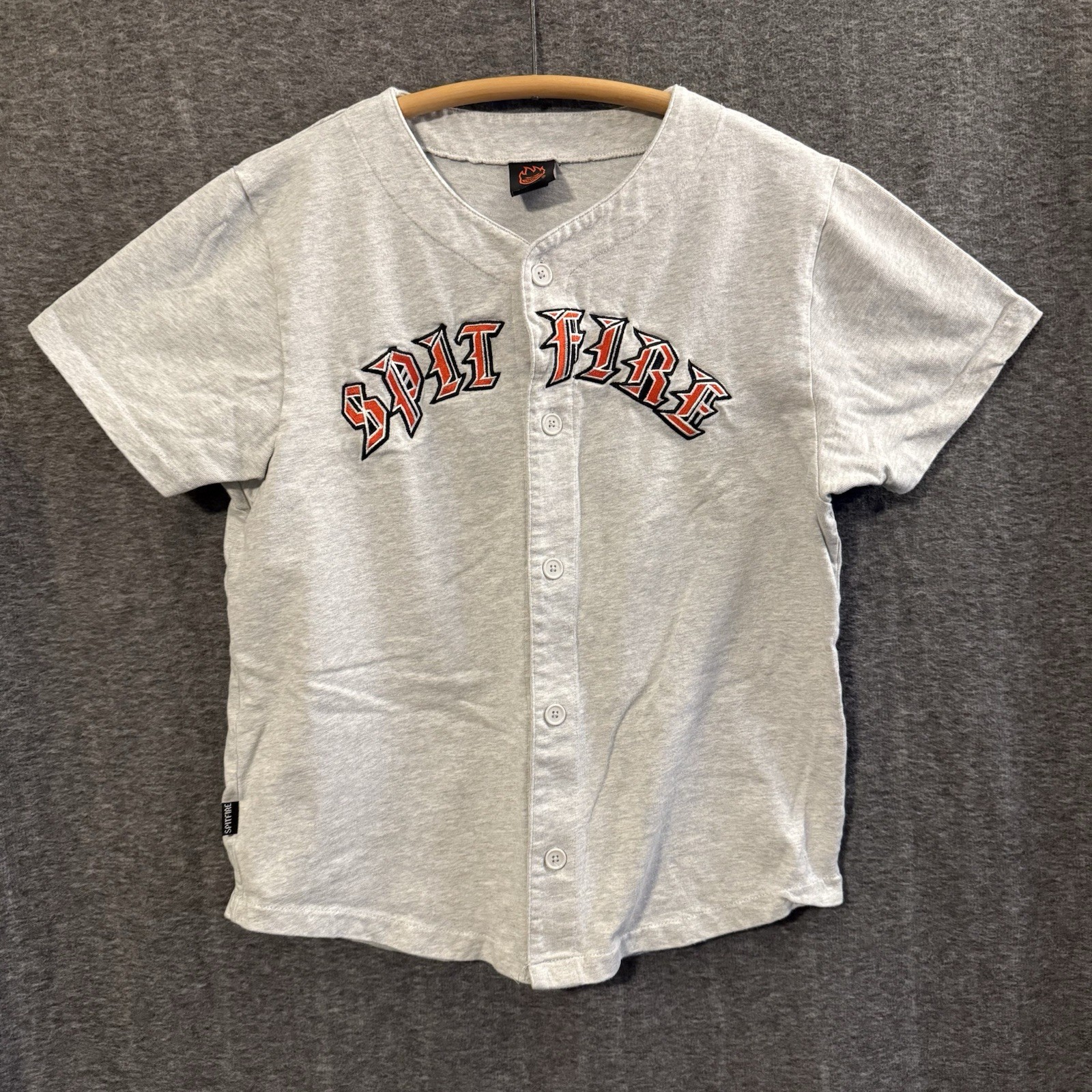 Spitfire Skateboard Wheels Baseball Jersey Medium Back Logo 319 gallery
