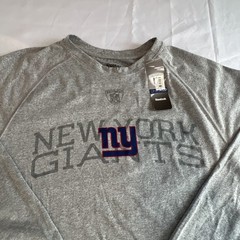 New York Giants NFL NY GIANTS Classic Logo T-shirt Men’s L Long Sleeve NWT