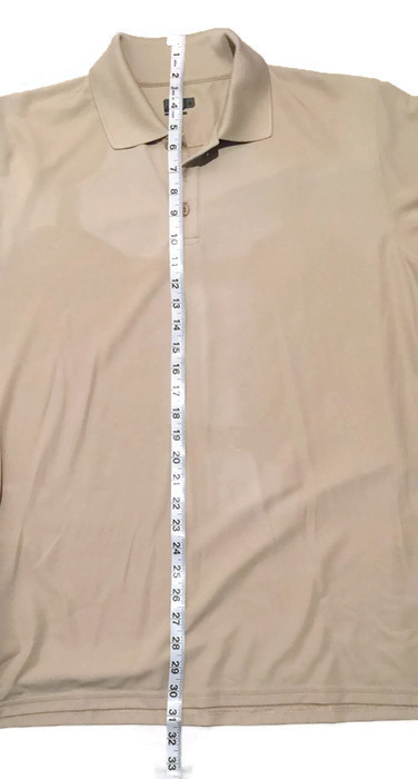 NWT UNDER ARMOUR Dry & Light Men Beige Short Sleeve Athletic Casual Shirt Medium gallery