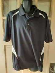 Links Edition Men’s Active Wear Polo Shirt Size Large