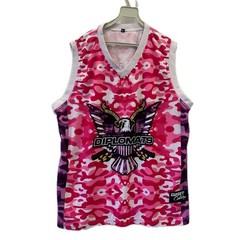 Dipset Couture Basketball Jersey Men’s XL Pink/Purple Camo Diplomats NYC #242