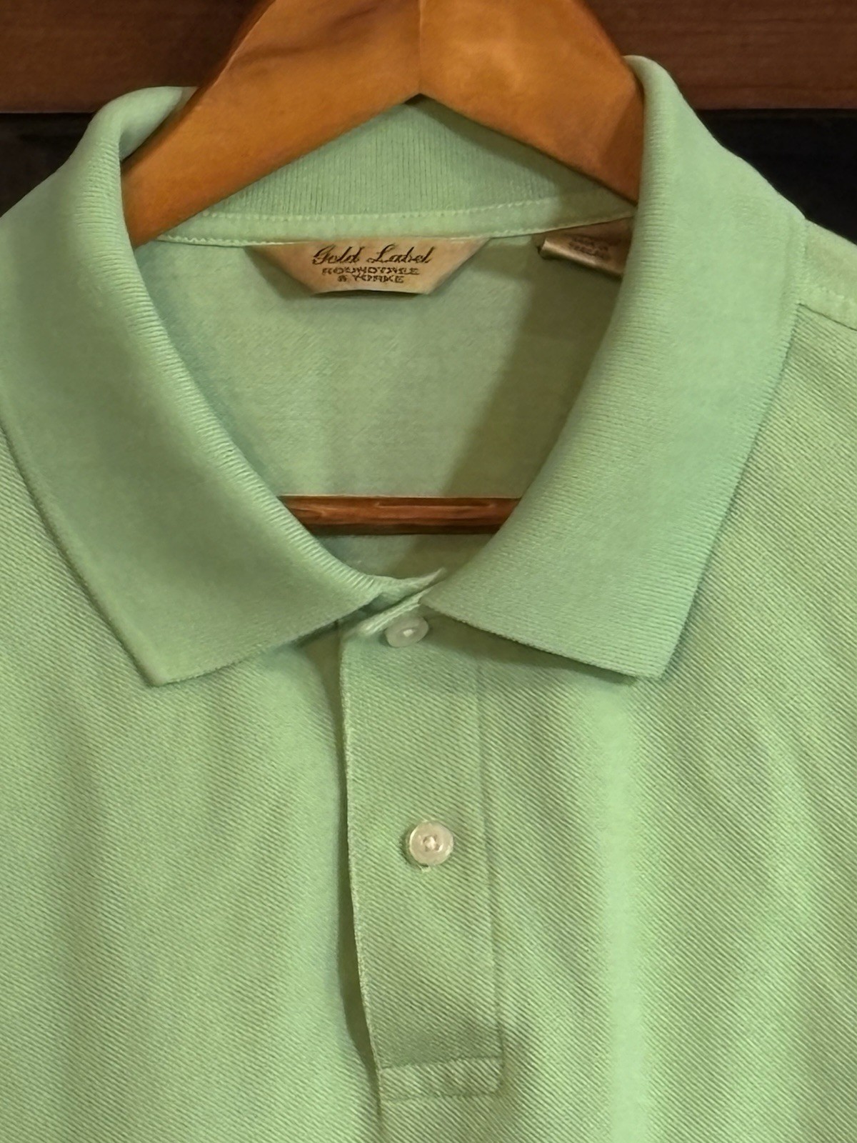 2X Mens Polo Roundtree & Yorke Gold Label Excellent Performance Golf Cotton gallery