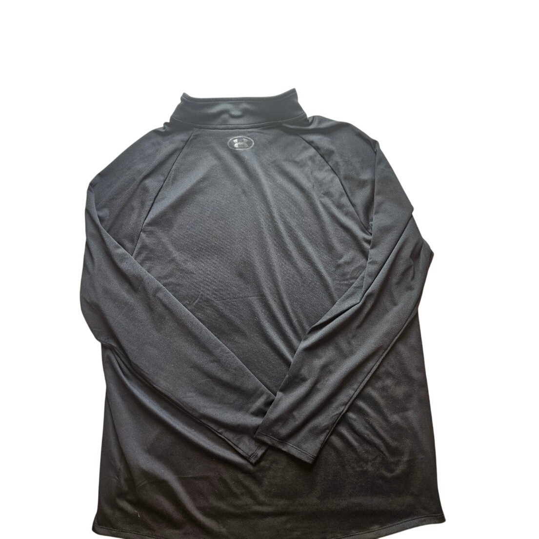 Under Armour Mens Tech 2.0 1/2 Zip Pullover Black Long Sleeve Training Top L gallery